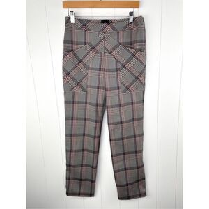 Snider‎ Franz Wool-Blend Trouser Houndstooth Pants Size 4 MSRP $425